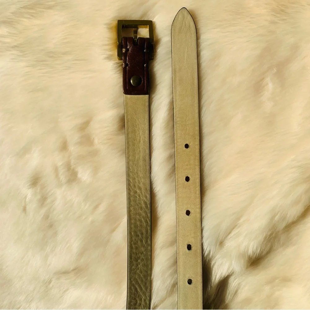 Cole Haan Skinny Butter Leather Belts